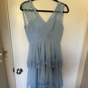 Self-Portrait Lace Maxi Dress Women's 2